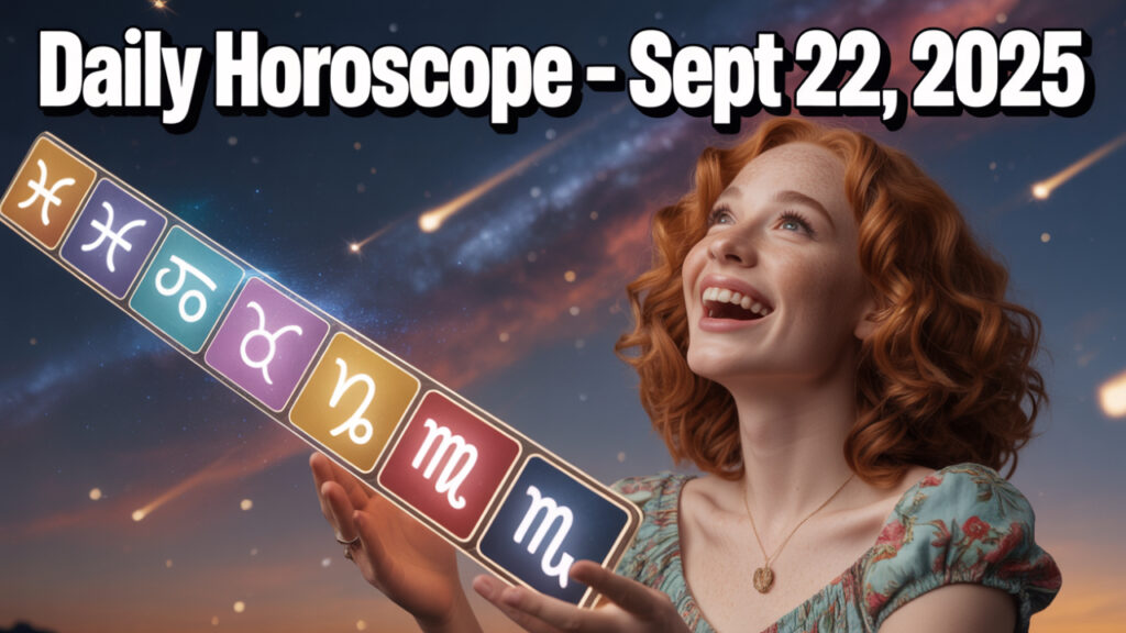 Daily Horoscope for All Zodiac Signs – Sept 22, 2025