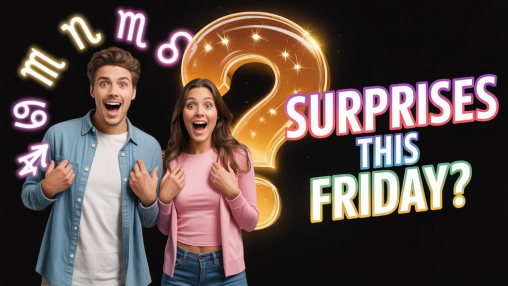 Zodiac Signs Who Attract Surprises This Friday