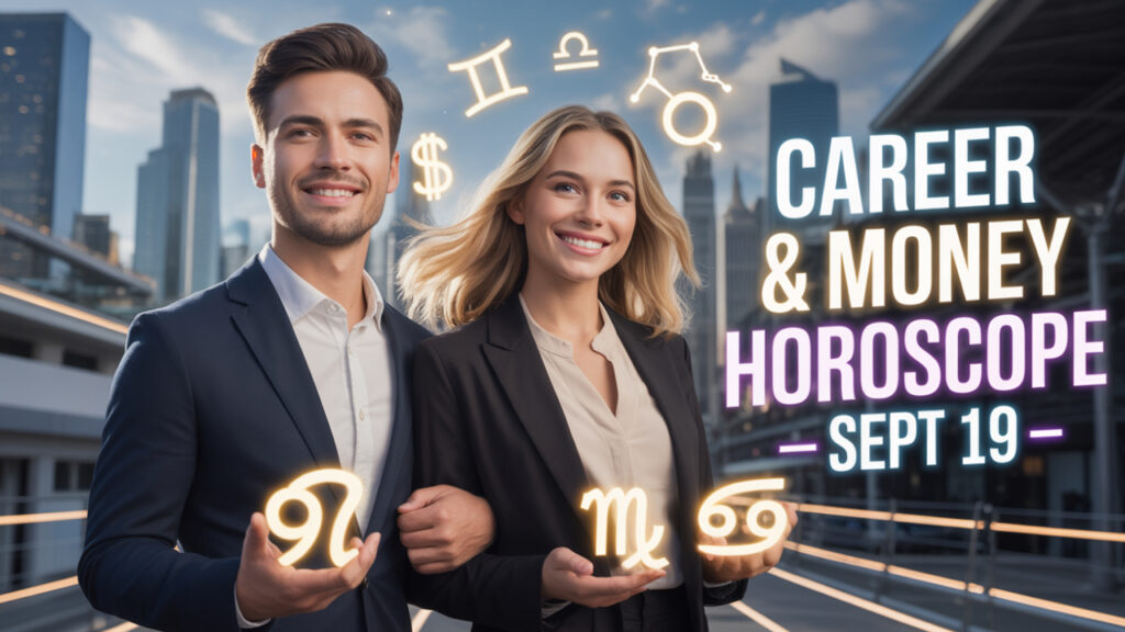 Career & Money Horoscope – Sept 19, 2025