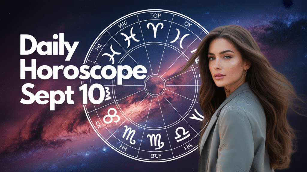 Daily Horoscope – September 10, 2025