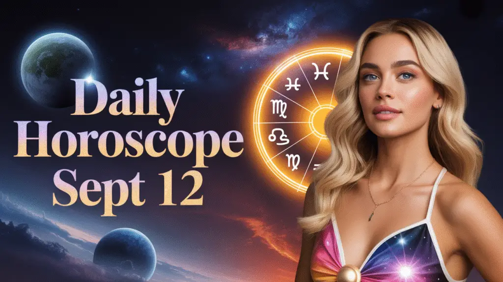 Daily Horoscope – September 12, 2025