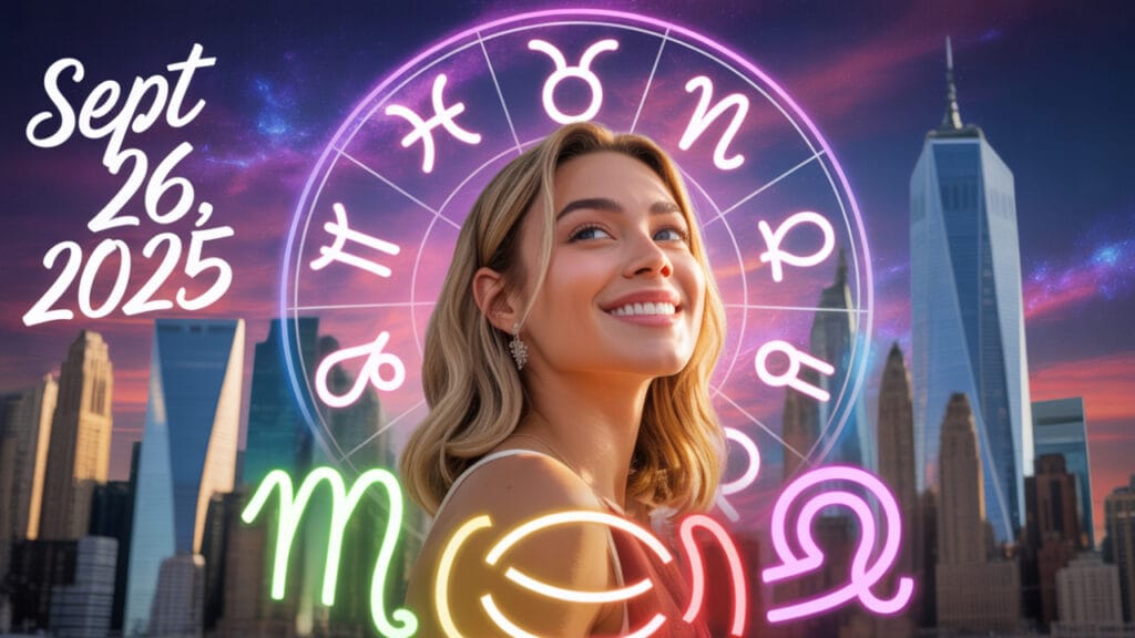 Daily Horoscope for All Zodiac Signs – Sept 26, 2025