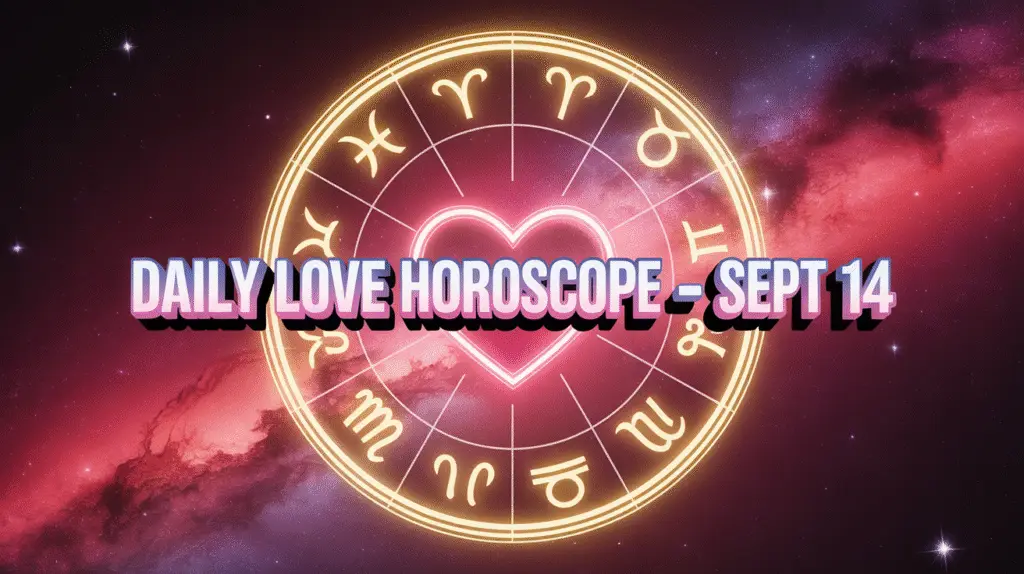 Daily Love Horoscope – September 14, 2025