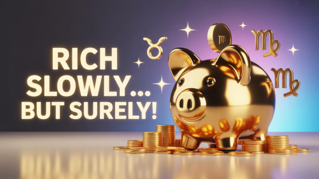 Zodiac Signs That Get Rich Slowly but Surely