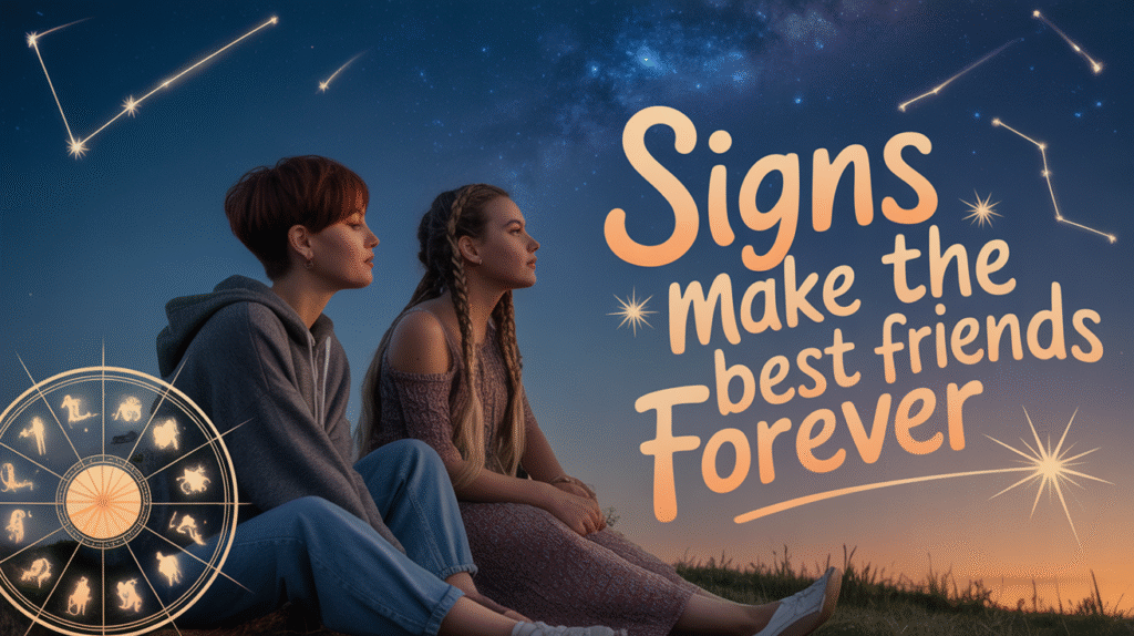 Signs Make the Best Friends Forever