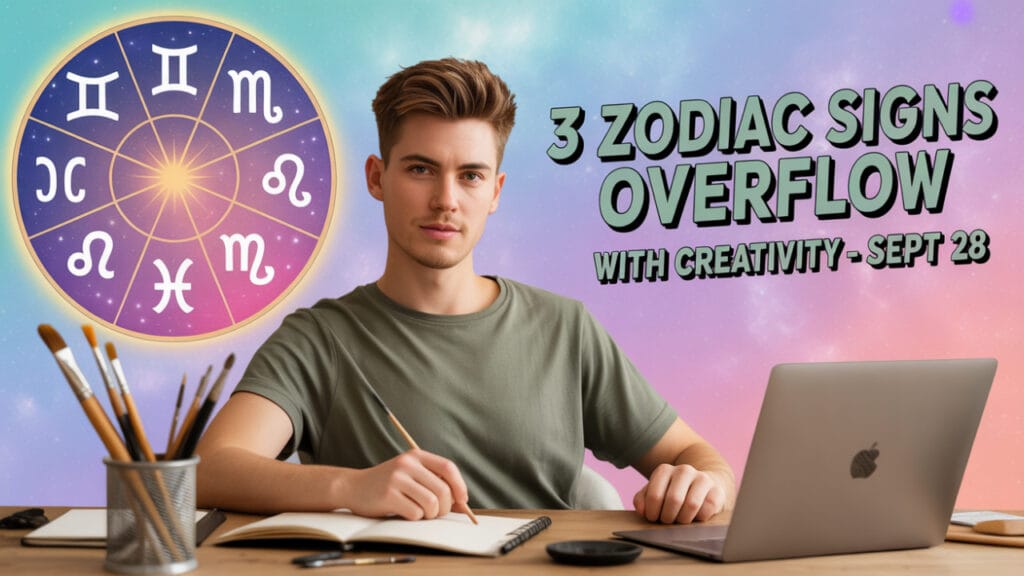 3 Zodiac Signs That Feel Extra Creative on Sept 28