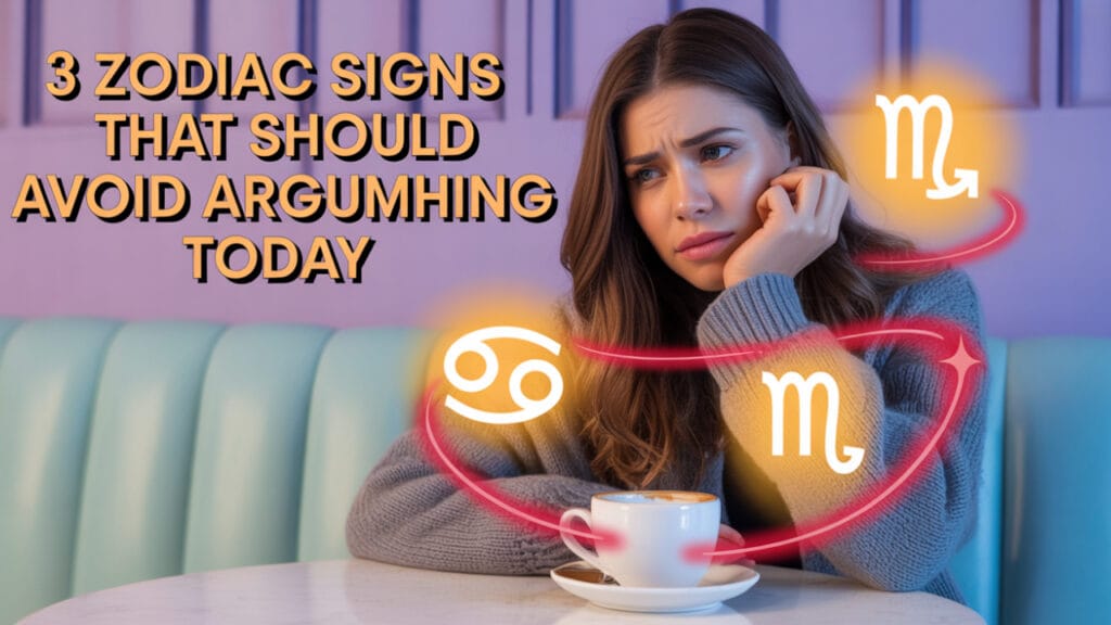 3 Zodiac Signs That Should Avoid Arguments Today