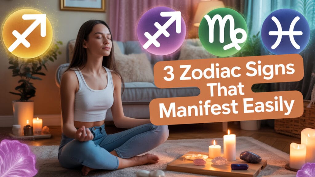 3 Zodiac Signs That Manifest Easily This Weekend