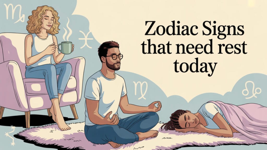 Which Signs Should Focus on Rest & Self-Care Today