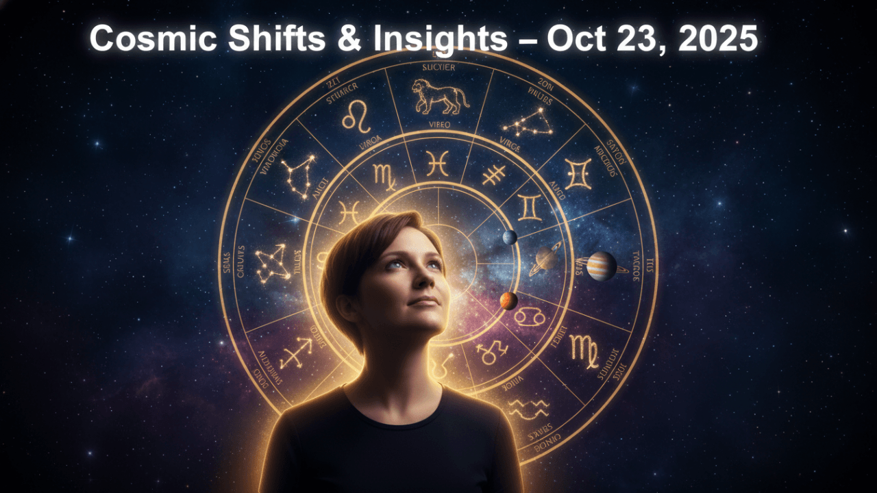 Cosmic Shifts & Insights for All Zodiac Signs – Oct 23, 2025
