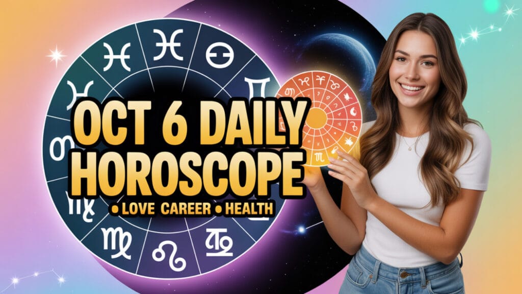 Daily Horoscope Oct 6, 2025 – Fresh Start for All Signs