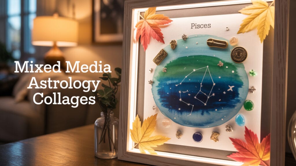 Mixed Media Astrology Collages