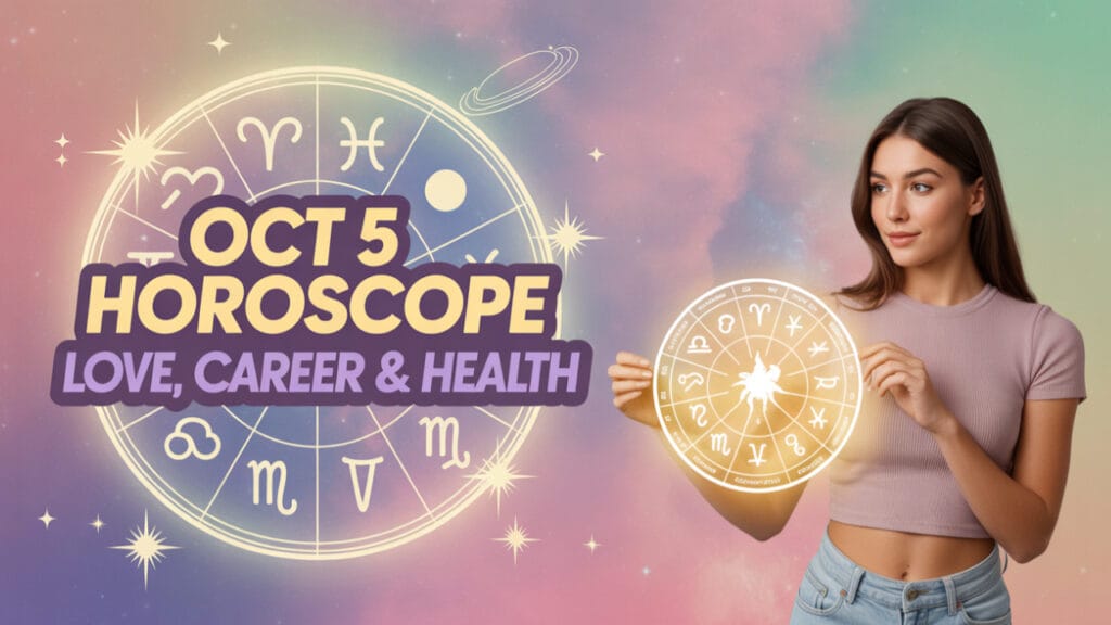 Horoscope Today Oct 5, 2025 – Love, Career & Health