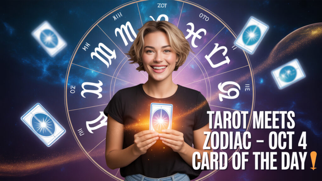 Tarot Meets Zodiac – What’s Your Card of the Day (Oct 4, 2025)