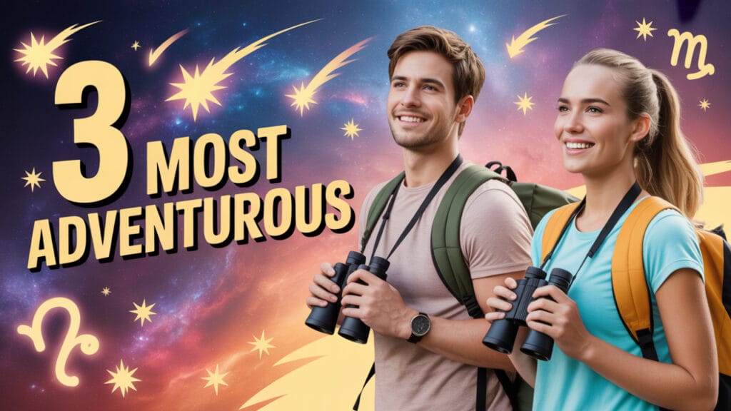 3 Most Adventurous Zodiac Signs (and Why You Can’t Keep Up)