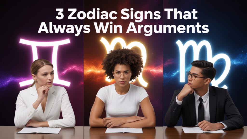 3 Zodiac Signs That Always Win Arguments (and How They Do It)