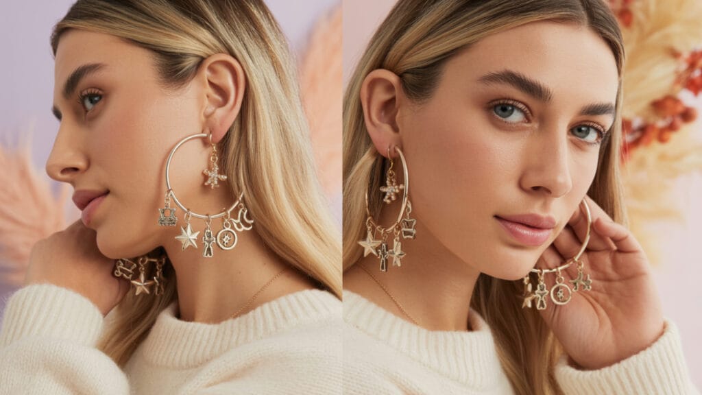 Earrings & Charms that Reflect Your Zodiac