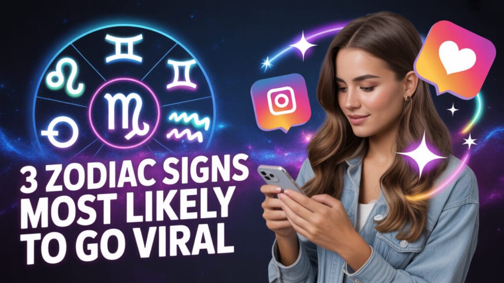 3 Zodiac Signs Most Likely to Go Viral on Social Media