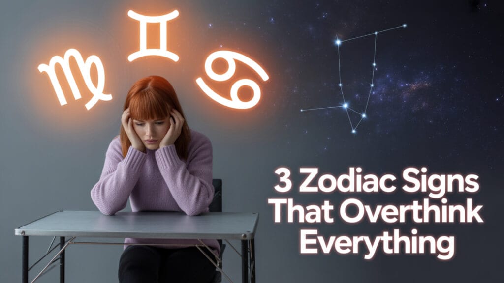 Top 3 Zodiac Signs That Overthink Everything in 2025