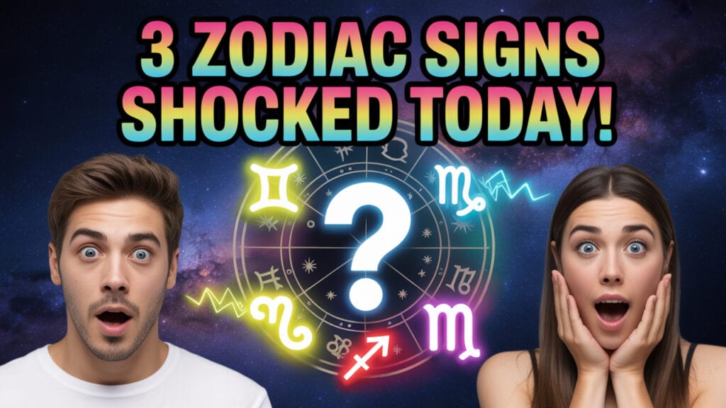 3 Zodiac Signs That May Have Big Surprises Today