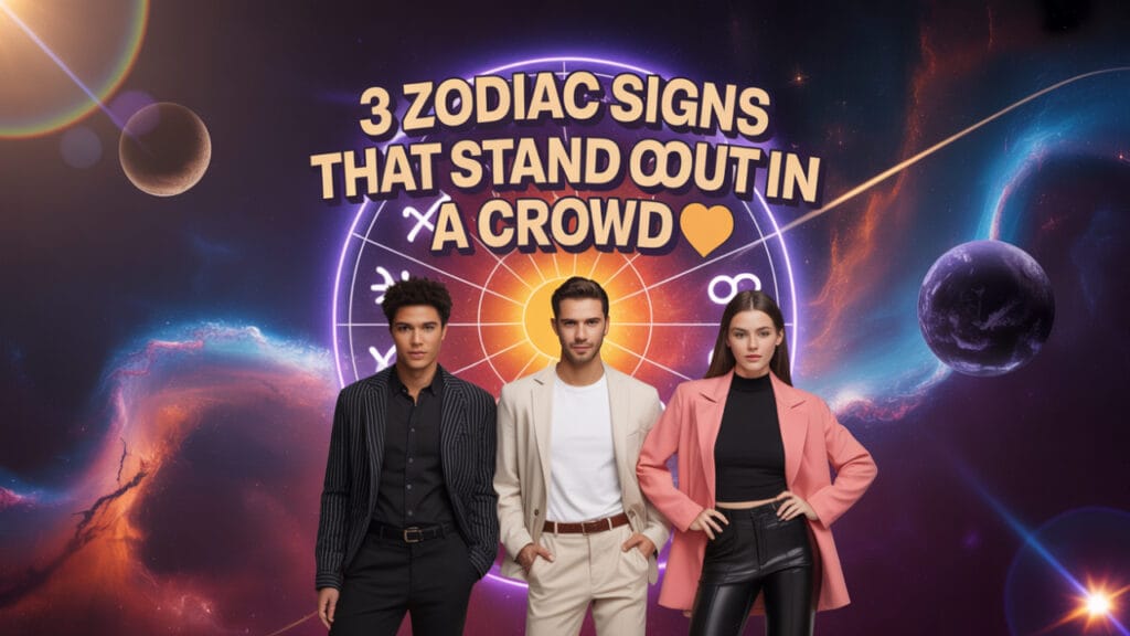 3 Zodiac Signs That Stand Out in a Crowd – Astrology Insights